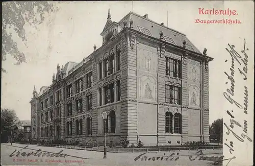 Karlsruhe Baden Baugewerkschule