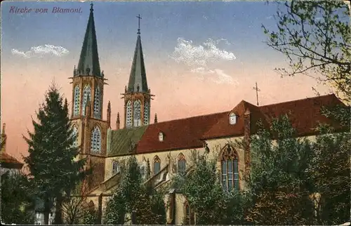 	Blamont Meurthe-et-Moselle Kirche
