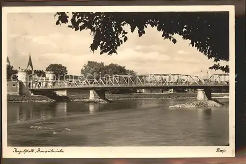 Ingolstadt Donau Donaubruecke Kat. Ingolstadt