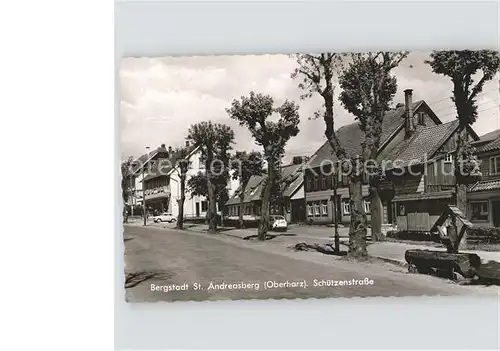 St Andreasberg Harz Schuetzenstrasse Kat. Sankt Andreasberg