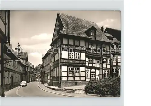 Hildesheim Hinterer Bruehl mit Werner-Haus Fachwerk / Hildesheim /Hildesheim LKR