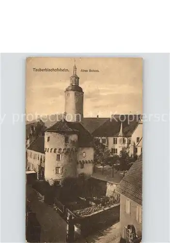 Tauberbischofsheim Altes Schloss Kat. Tauberbischofsheim