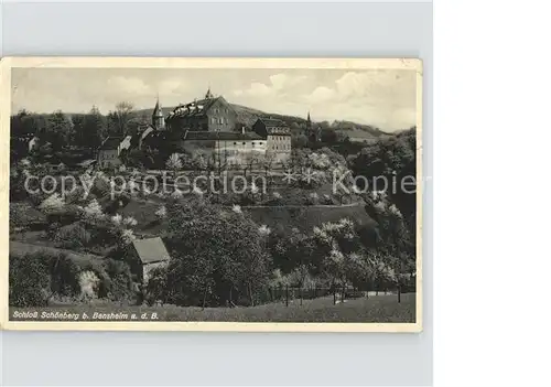 Bensheim Bergstrasse Schloss Schoenberg Kat. Bensheim