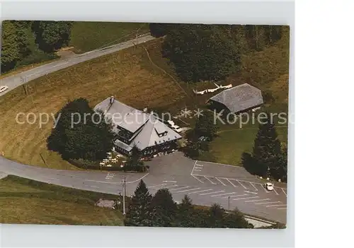 Schoenau Schwarzwald Gasthaus Pension Belchen Multen Fliegeraufnahme Kat. Schoenau im Schwarzwald