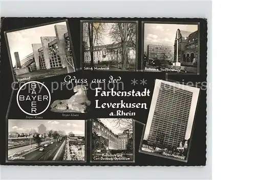 Leverkusen Farbenstadt Bayer Kat. Leverkusen