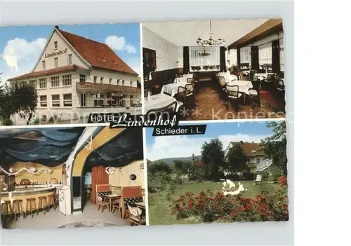 Schieder Schwalenberg Hotel Lindenhof Kat. Schieder Schwalenberg