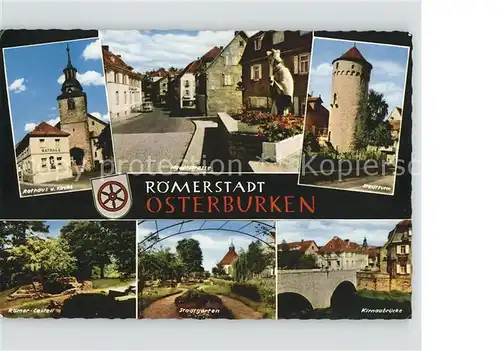 Osterburken Roemerstadt Stadtoeurm Kirnaubruecke Romer Castell Kat. Osterburken