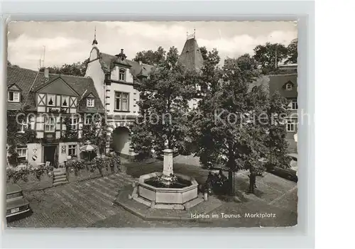 Idstein Marktplatz Brunnen Kat. Idstein