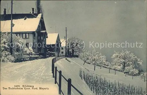 Kilchberg ZH Dichterheim Konr. Ferd. Meyer's / Kilchberg /Bz. Horgen