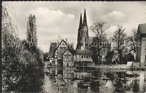 Soest Arnsberg Teich Ev. Kirche St. Maria  / Soest /Soest LKR