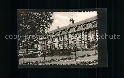 Bad Meinberg Rheuma Frauen Herz Nervenleiden Heilbad Kat. Horn Bad Meinberg