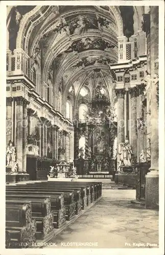 Fuerstenfeldbruck Klosterkirche Inneres Fresken Kat. Fuerstenfeldbruck