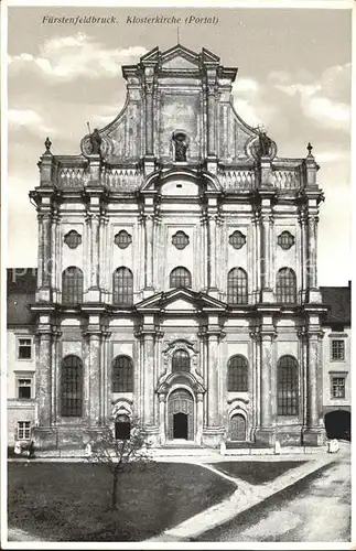 Fuerstenfeldbruck Klosterkirche Portal Kat. Fuerstenfeldbruck