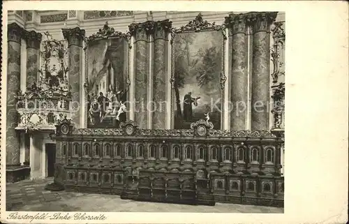 Fuerstenfeldbruck Klosterkirche Fuerstenfeld Chor Kat. Fuerstenfeldbruck