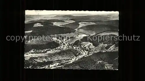 Wildemann Fliegeraufnahme Hoehenluftkurort Kat. Wildemann Harz