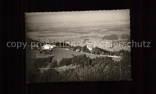 Bergen Chiemgau Berggasthof Fliegeraufnahme / Bergen /Traunstein LKR