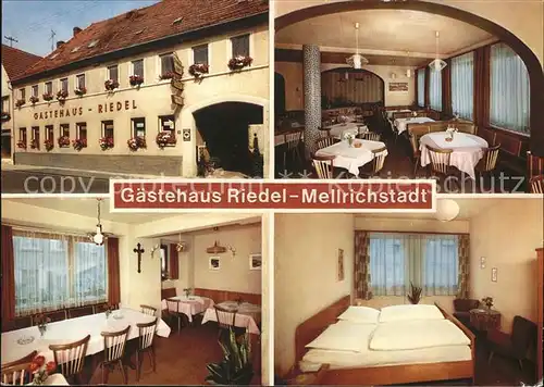Mellrichstadt Gaestehaus Riedel Kat. Mellrichstadt