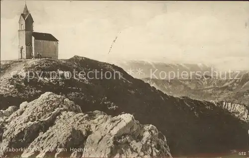 Bergen Chiemgau Taborkirchlein auf dem Hochfelln Chiemgauer Alpen / Bergen /Traunstein LKR