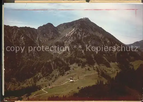 Bergen Chiemgau Bruendling Alm Hochfelln Chiemgauer Alpen / Bergen /Traunstein LKR