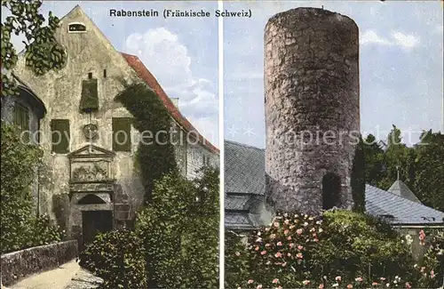 Fraenkische Schweiz Rabenstein Kat. Pottenstein