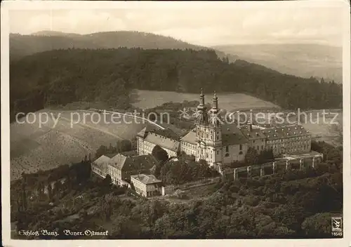 Schloss Banz Fliegeraufnahme  Kat. Bad Staffelstein