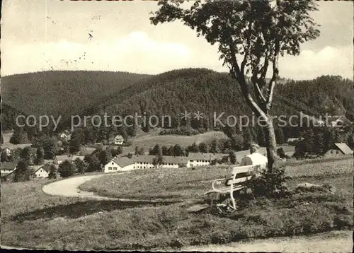 Warmensteinach Hoehenluftkurort Kat. Warmensteinach Fichtelgebirge