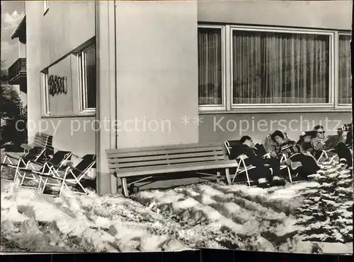 Warmensteinach Hotel Pension Bei uns Kat. Warmensteinach Fichtelgebirge