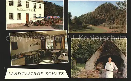 Hollenberg Pegnitz Landgasthof Schatz Brot backen Kat. Pegnitz