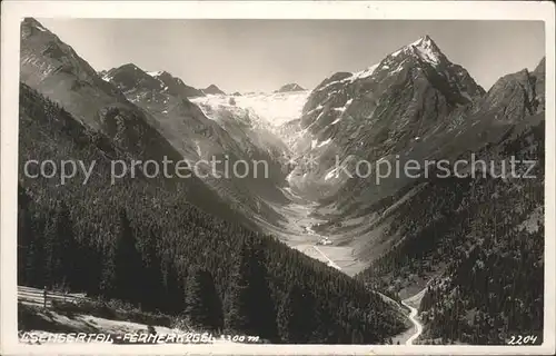 Fernerkogel Panorama Luesenstal Kat. Neustift im Stubaital