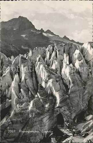 dg35565 Rhonegletscher Glacier du Rhone Eisgrotte Kategorie. Rhone Alte Ansichtskarten