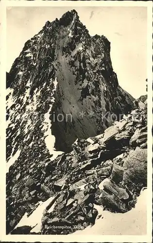 Mayrhofen Zillertal Reichenspitze Zillertaler Alpen Kat. Mayrhofen