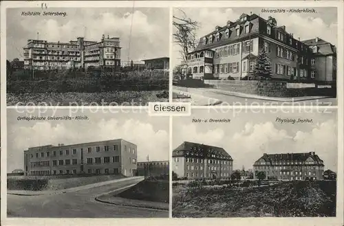 Giessen Lahn Kliniken Heilstaetten / Giessen /Giessen LKR