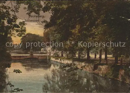 Bueckeburg Schlosspark  Kat. Bueckeburg