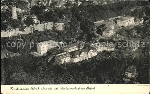 Bethel Bielefeld Krankenhaeuser Luftansicht Kat. Bielefeld