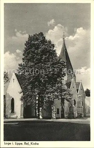 Lage Lippe Kirche Kat. Lage