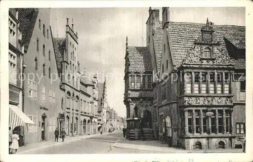 Lemgo Hansestadt Rathaus Laube  Kat. Lemgo