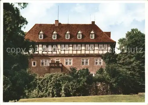 Steinbergen Hotel Schloss Arensburg  Kat. Rinteln