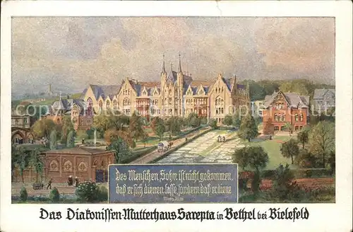 Bethel Bielefeld Kuenstlerkarte Roeder Kat. Bielefeld