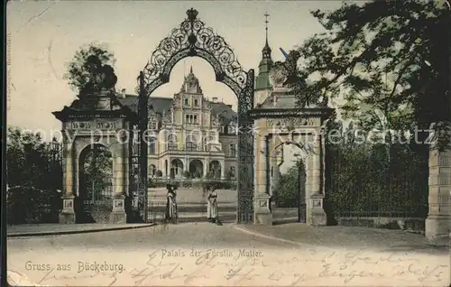 Bueckeburg Palais der Fuerstin Mutter  Kat. Bueckeburg