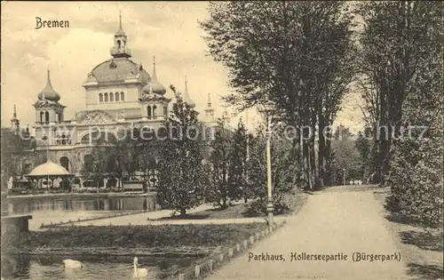 Bremen Parkhaus Hollerseepartie Buergerpark Kat. Bremen