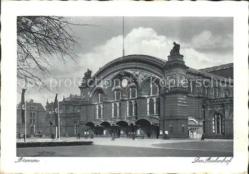 Bremen Der Bahnhof Kat. Bremen