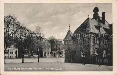 Burg Fehmarn Marktplatz Kat. Fehmarn