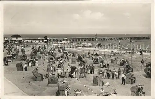 Dahme Ostseebad Strandleben Kat. Dahme