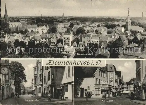 Delmenhorst Gesamtansicht Langestr Am Markt Kat. Delmenhorst