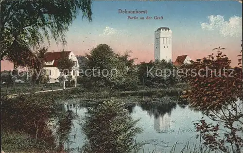 Delmenhorst Partie an der Graft Kat. Delmenhorst