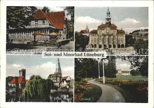 Lueneburg Rathaus u.Gasthaus Lindenau Kat. Lueneburg