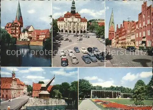 Lueneburg Rathaus u.Kurpark Kat. Lueneburg