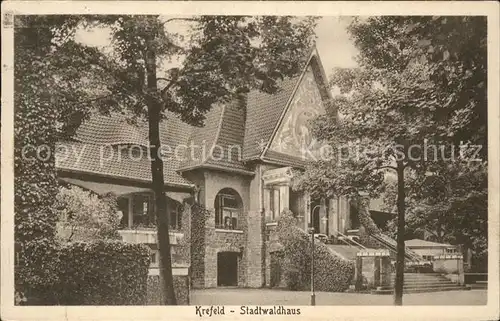 Uerdingen Stadtwaldhaus Kat. Krefeld