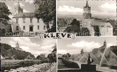 Kleve Brunnen Burg Kat. Kleve