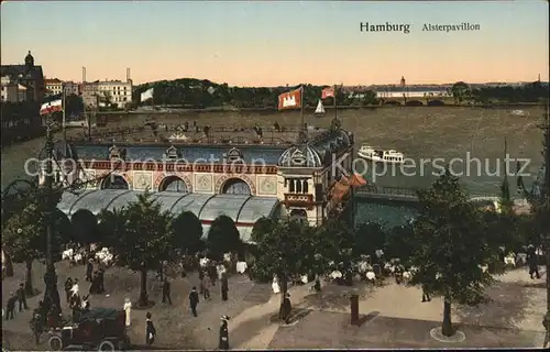 Hamburg Alsterpavillon Kat. Hamburg